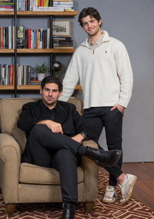 Zackary Hanna and Dominic Schimizzi, co-founders of the HWS AI Club